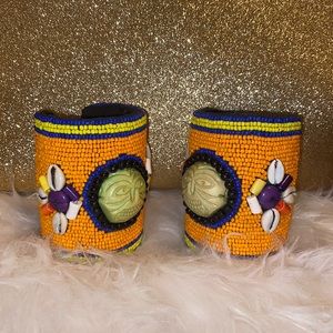 African beaded bracelet